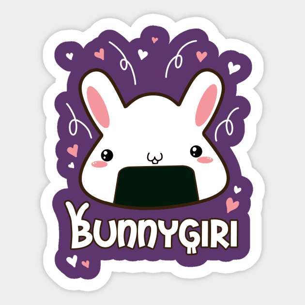 Bunnygiri Sticker by spookyruthy